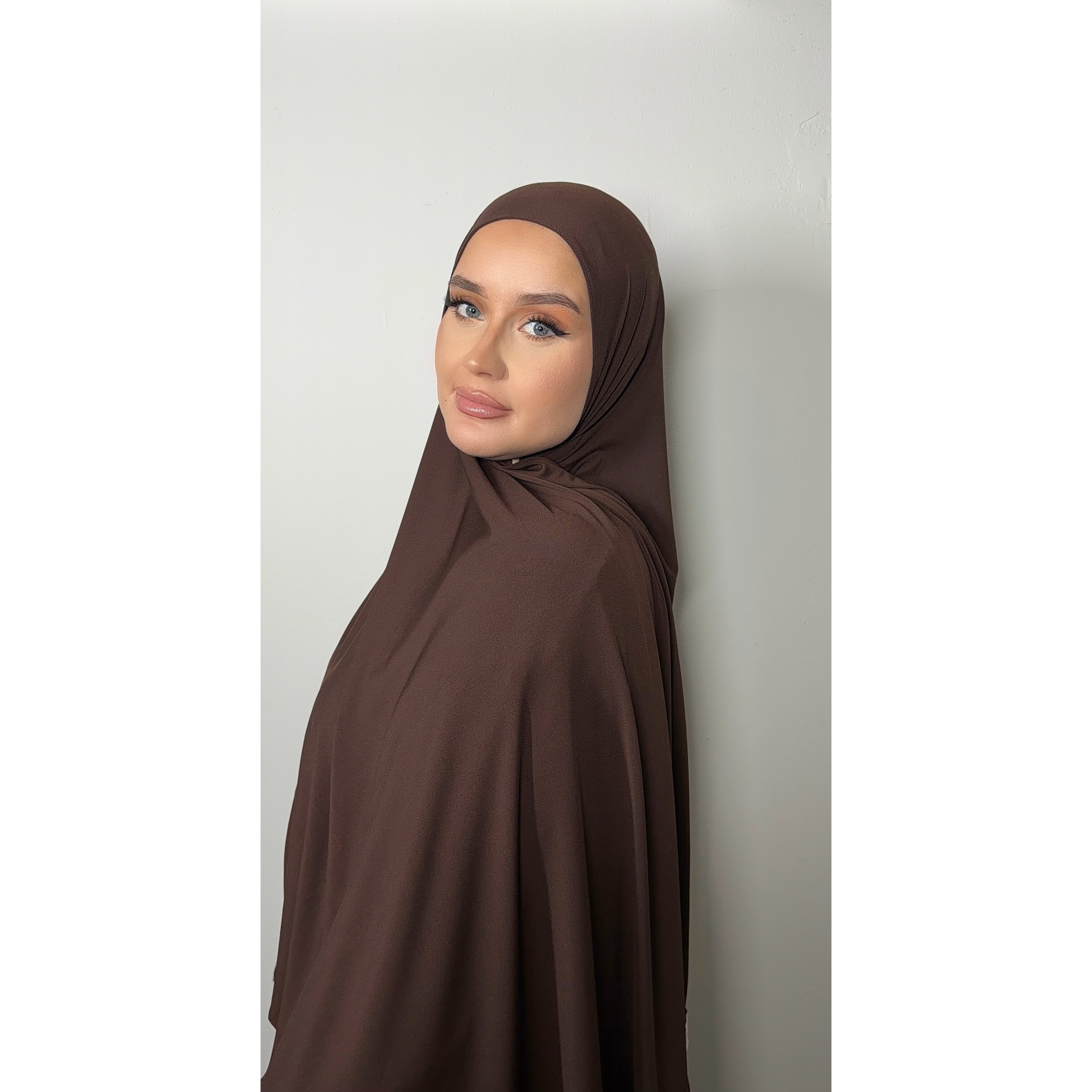 Deep Cocoa Premium Liquid Jersey