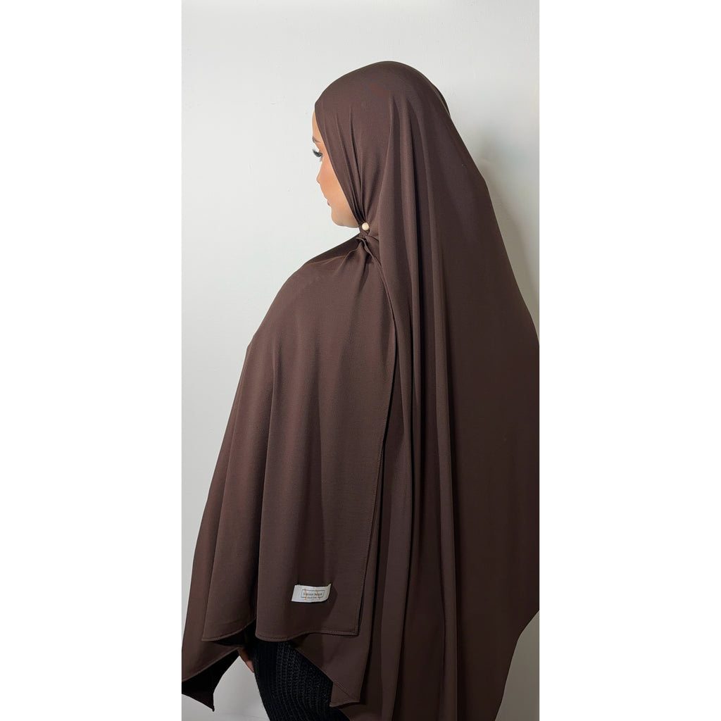 Deep Cocoa Premium Liquid Jersey